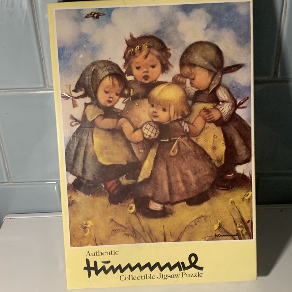 Hummel Cream, Brown and Yellow Collectible Jigsaw Puzzle